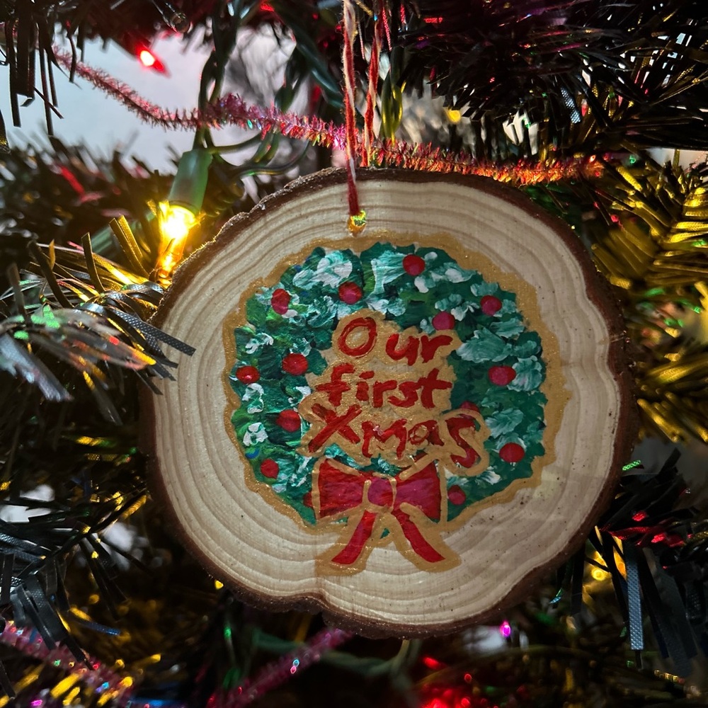 Our first Christmas Ornament